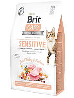 Сухий корм для вибагливих котів Brit Care Cat Sensitive Digestion & Delicate Taste 7 кг