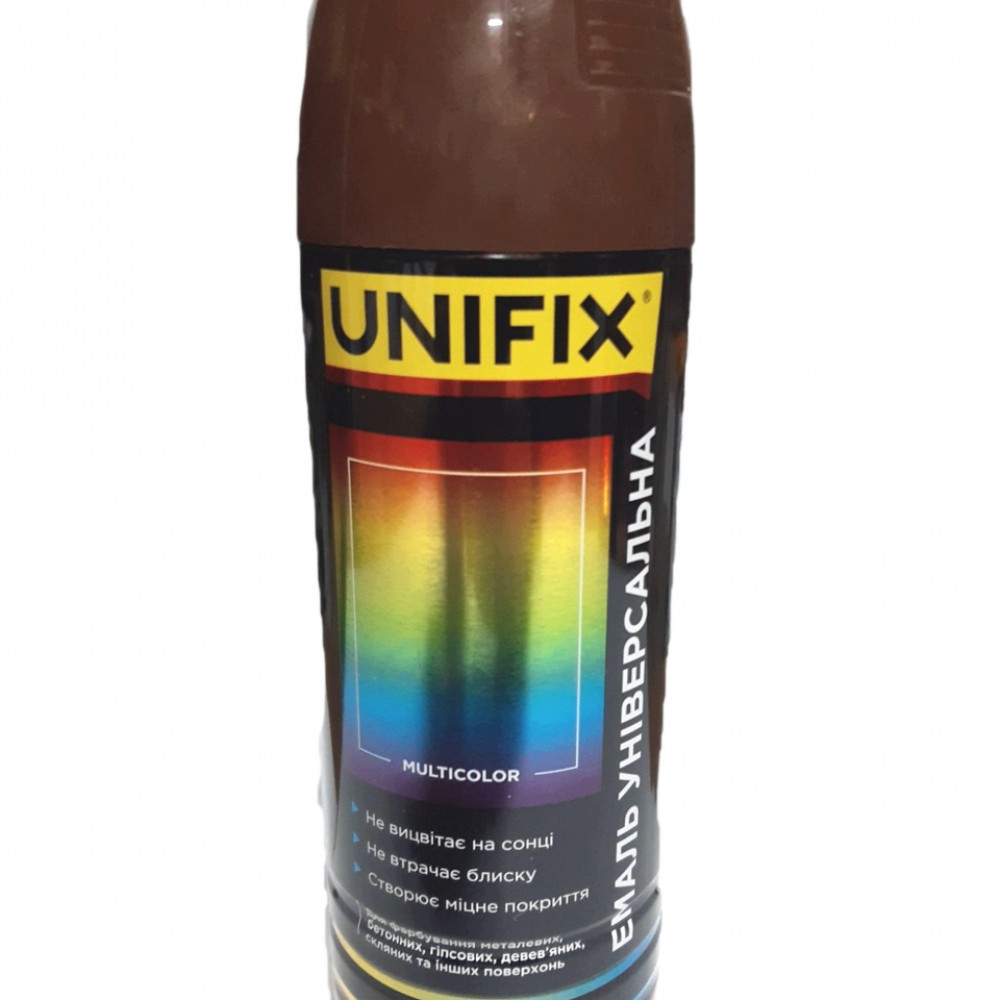 Фарба коричнева 400ml "Unifix" RAL8011