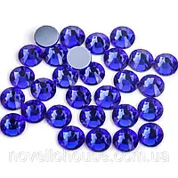 Стрази DMC Premium гарячої фіксації SS30,Color Sapphire