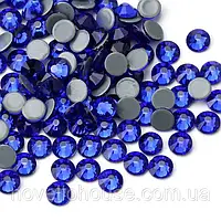 Стрази DMC Premium гарячої фіксації SS16, Color Sapphire