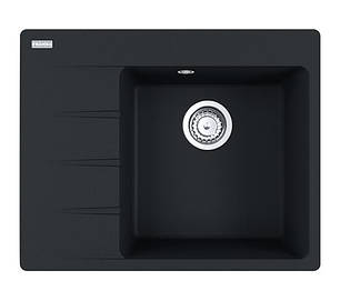 Кухонна мийка Franke Centro CNG 611-62 TL - чорний матовий/хром, фото 1