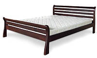 Ліжко двоспальне  дерев'янне "Ретро" 160*200