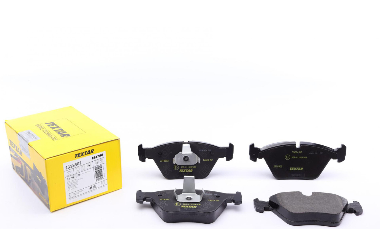 Textar 2318302 Колодки гальмівні передні Rover 75, 75 I Tourer; Wiesmann MF3 Roadster; MG MG ZT, MG ZT- T, MG X-power; BMW X3