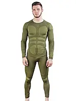 Чоловіча Термобілизна Комплект Тепла, Вологовивідна, Зимова Тепле Флісове вологовивідне для повсякденного носіння. Супер!