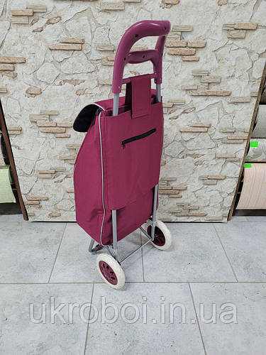 Хозяйственная сумка на колесиках, кравчучка, сумка для покупок (ID ...