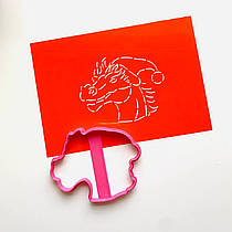 Форми-вирубки для пряників "Дракончик 11"