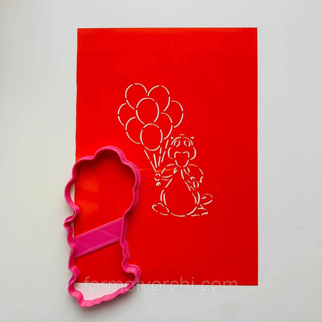 Форми-вирубки для пряників "Дракончик 13"