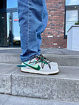 Чоловічі Кросівки Nike SB Dunk Low SE 85 Double Swoosh Grey Green / Найк СБ Данк СЄ 85 Дабл Свуш Низькі Сірі, фото 3