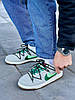 Чоловічі Кросівки Nike SB Dunk Low SE 85 Double Swoosh Grey Green / Найк СБ Данк СЄ 85 Дабл Свуш Низькі Сірі, фото 6