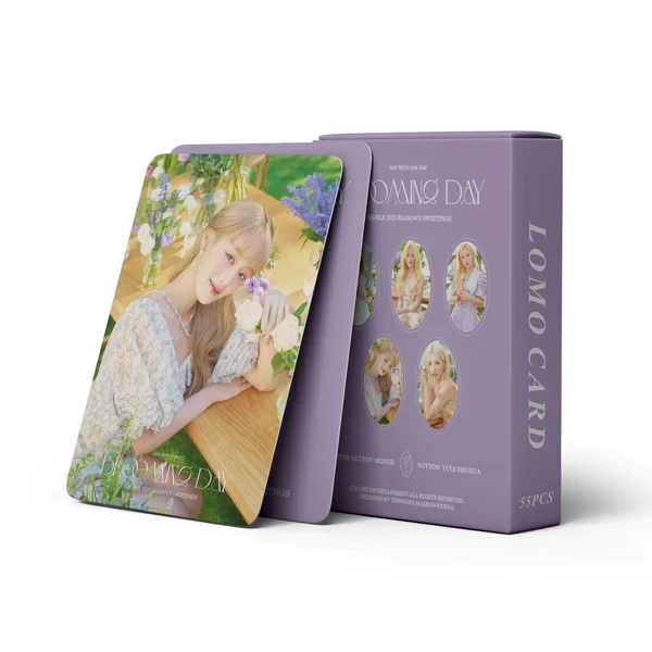 Ломо карти • (G)I-DLE • Blooming Day • 55 шт • №1 ®