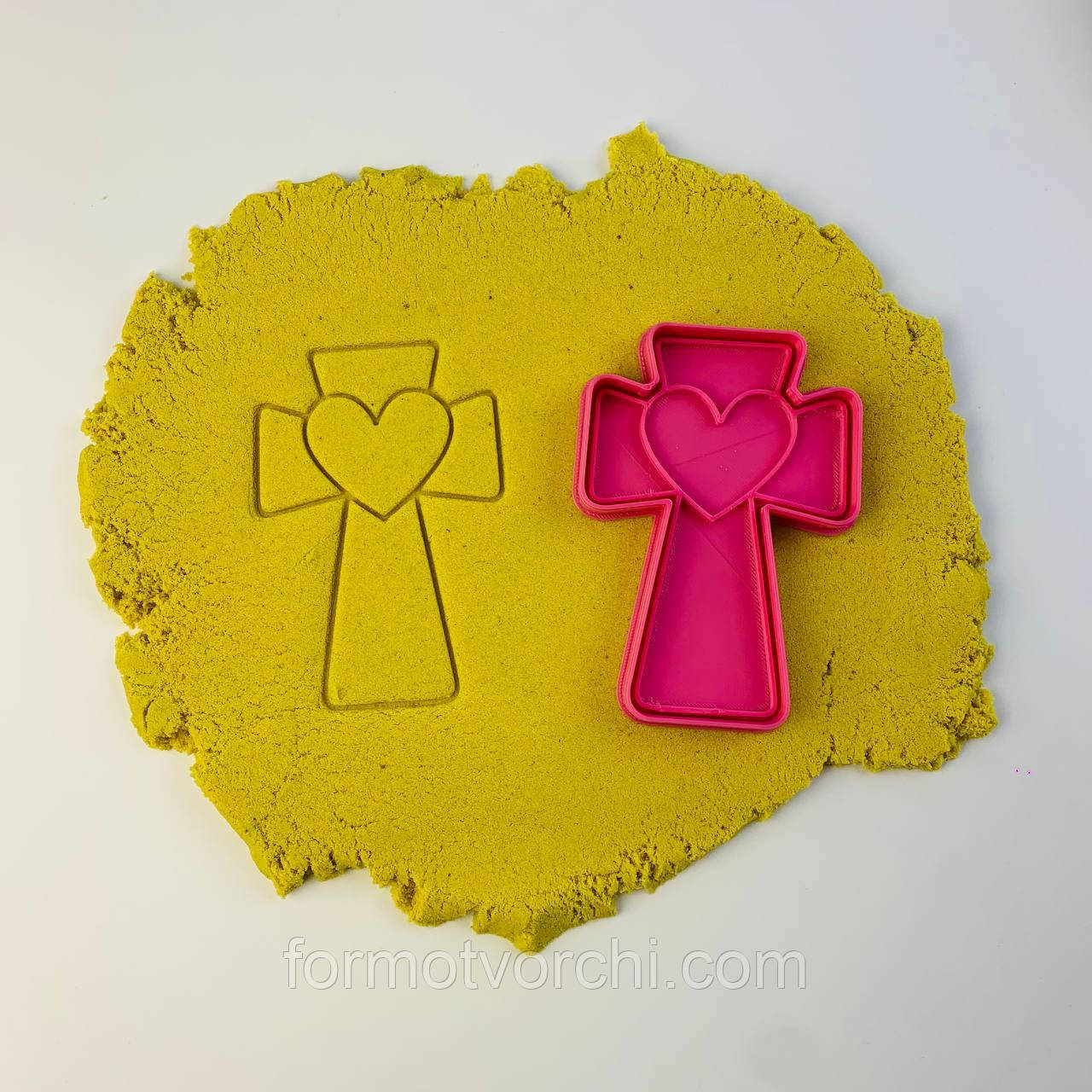 3D-формочки-вирубки для пряників "Крест 7"