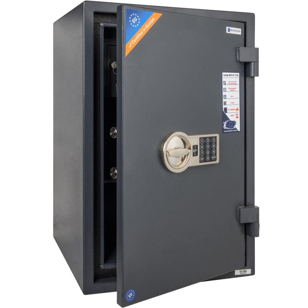 Вогнезломостійкий сейф BLOCKLINE BFS 67 T EL, фото 1