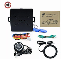 Кнопка Старт / Стоп з іммобілайзером . Кнопка запуску двигуна з іммобілайзером + 2 мітки RFID