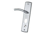 Ручка для металлических дверей FZB - HY-A1809 (1818) SN (сатин), правая дверь