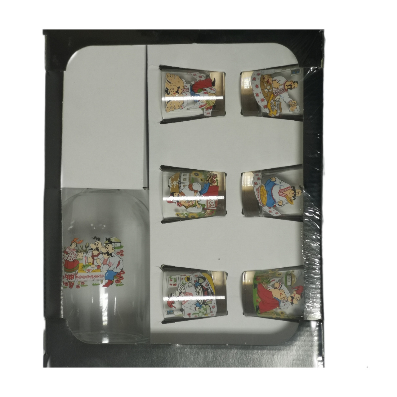 Набір для горілки Горілка графин 0.5л. + 6 стопок 60 мл., фото 1