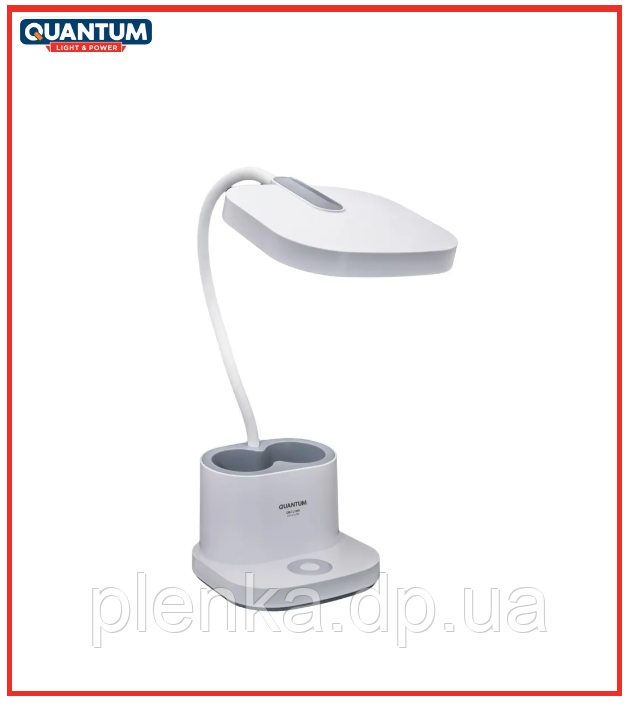 Настільна акумуляторна LED-лампа Quantum VERONA QM-TL1061 5 W 450 lm 4100 К USB 5 V 3000 mAh, фото 1