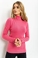 Гольф жіночий однотонний, колір рожевий, 131R152130