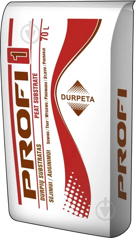 Професійна торфосуміш для розсади Durpeta PROFIMIX 21 кг 1, 70 л
