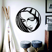 Декоративное настенное Панно «Божья Матерь», картина на стену, панно в гостинную, зал