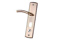 Ручка для металлических дверей FZB - HY-A1809 (1818) АВ (бронза), левая дверь