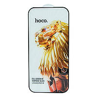 ПОШТУЧНО Защитное стекло Hoco G9 HD for Apple Iphone 14 Pro Цвет Чёрный
