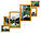 Колаж 6 фото (дерево) 80*60 см ( рамка для фото мультирамка ) ФР0002, фото 3