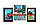 Фотоколажі 3 фото дерево 42*24 см ( рамка для фотографій колаж ) ФР0006, фото 2