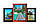 Фотоколажі 3 фото дерево 42*24 см ( рамка для фотографій колаж ) ФР0006, фото 5
