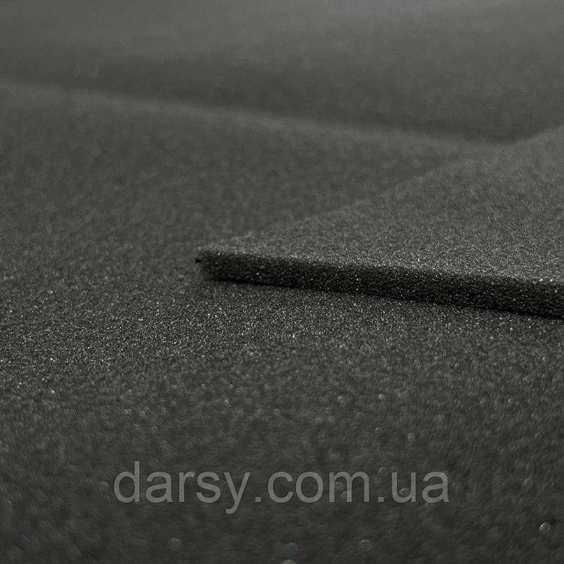 Поролон сумковий  5 мм чорний для рюкзаків, лист 48х48см, фото 1