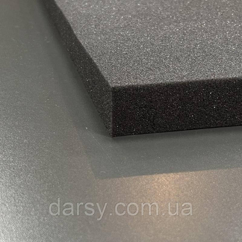 Поролон сумковий 40 мм чорний для рюкзаків, лист 48х48 см, фото 1