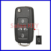 Ключ Volkswagen Sharan, Multivan, 4+1 Remote, ID48CAN, 433Mhz, 7N0837202К