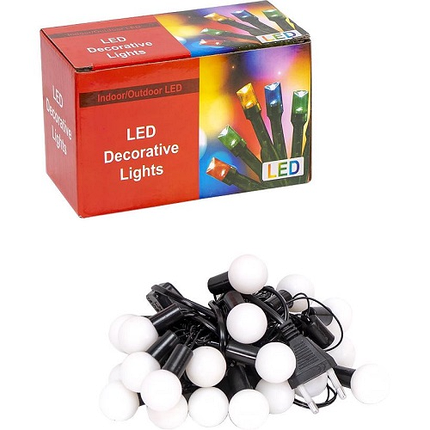 Світлодіодна LED Гірлянда Мульти Кульки Led 28 Ø 2,3см | Жовтий, фото 3