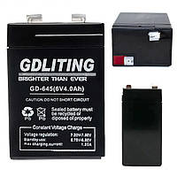 Свинцово-кислотный аккумулятор BATTERY GD 645 6V 4A