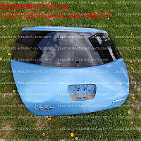 Б/У Дверь крышка багажника со стеклом пятая 5-я голубая отличная nissan leaf оригинал leaf kma0m-3namb нисан