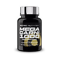 Жиросжигатель Scitec Mega Carni 1000, 60 капсул