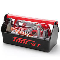 Игровой набор инструментов (молоток, ножовка, гаечный ключ, отвертка, в чемодане) KY1068-305