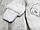 ГУРТОМ від 2 шт Махровий пухнастий плюшевий чоловічок з підкладкою для новонароджених з вушками 3881 БЛБ, фото 6