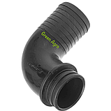 Коліно (патрубок) фільтра обприскувача ø 50/90° 2" Agroplast, фото 2