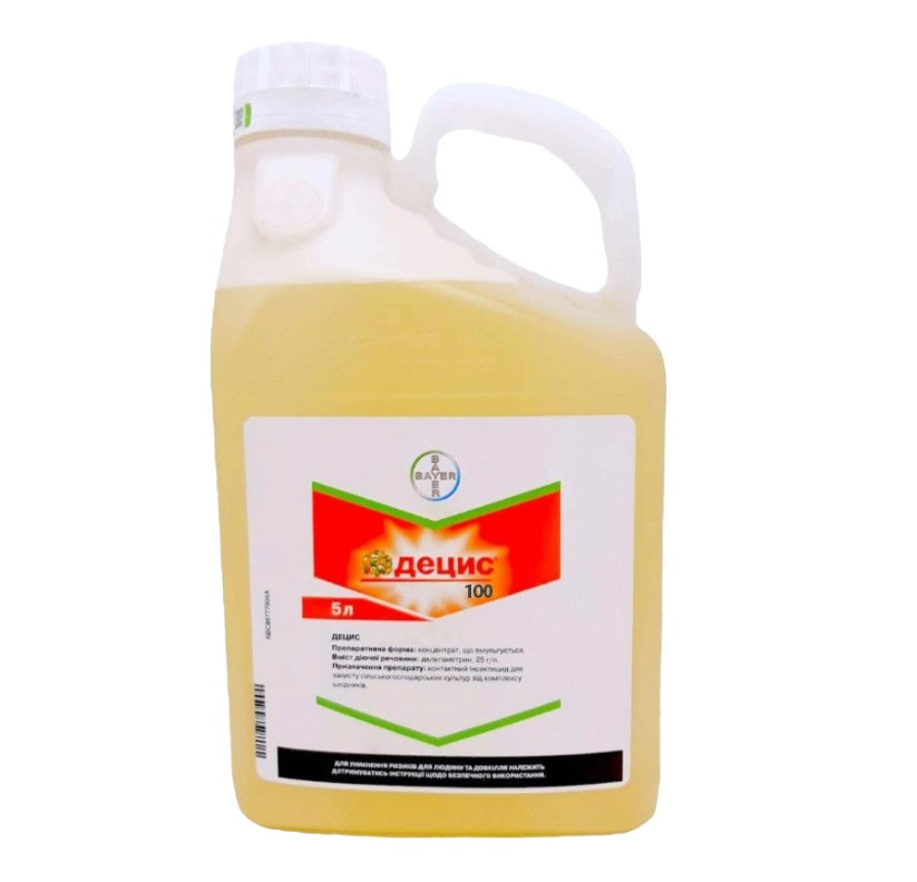 Децис 100, 5л, інсектицид, дельтаметрин, BAYER (Байєр)