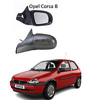 Зеркало наружное Opel Corsa B механика, Правое R (Forma Parts)