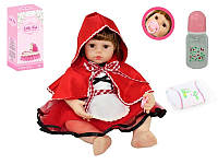 ✅ Вінілова Лялька Reborn Дівчинка 60 см м'яконабивна | Красива велика лялечка дитина для дівчинки на подарунок