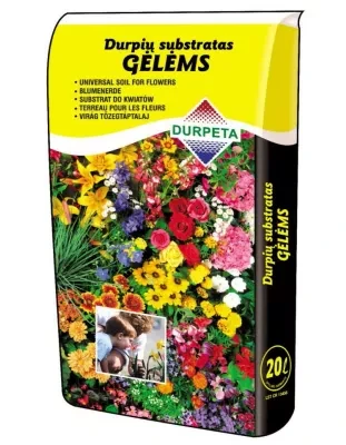 Торфосуміш для квітів Durpeta 10 л