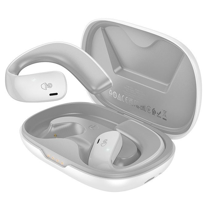 Бездротові навушники із відкритою провідністю HOCO EQ4 Білий, фото 1