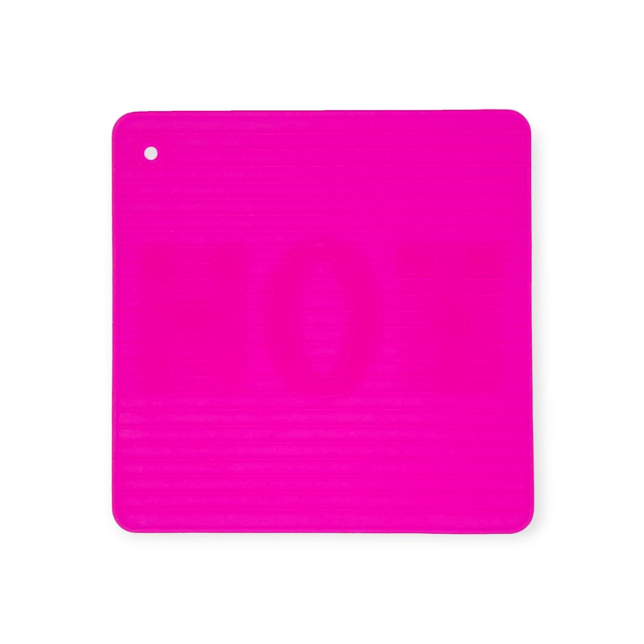 Силіконова підставка під гаряче MagicKitchen двостороння рожева