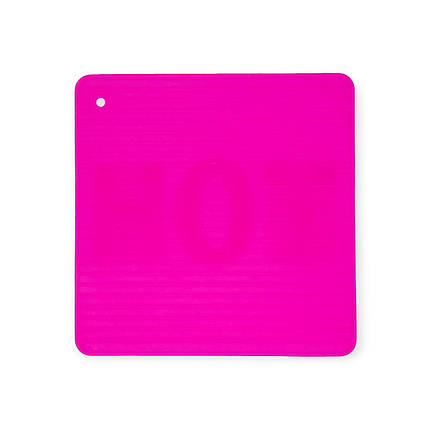 Силіконова підставка під гаряче MagicKitchen двостороння рожева, фото 1