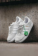 Мужские Кроссовки Adidas Gazelle Grey White 42-43-44-45