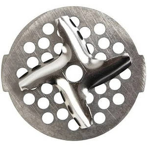 Ніж та решітка середня для м'ясорубки Moulinex (A09B01)