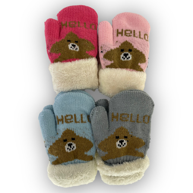 Детские варежки для малышей Детские варежки для малышей