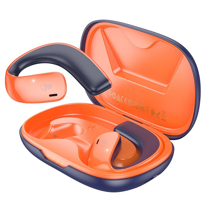 Бездротові навушники із відкритою провідністю HOCO EQ4 Синій, фото 1