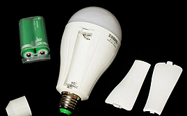 Лампочка Акумуляторна Ziarmal ZR-777 Е27 2 x 18650 Світлодіодна Автономна лампа